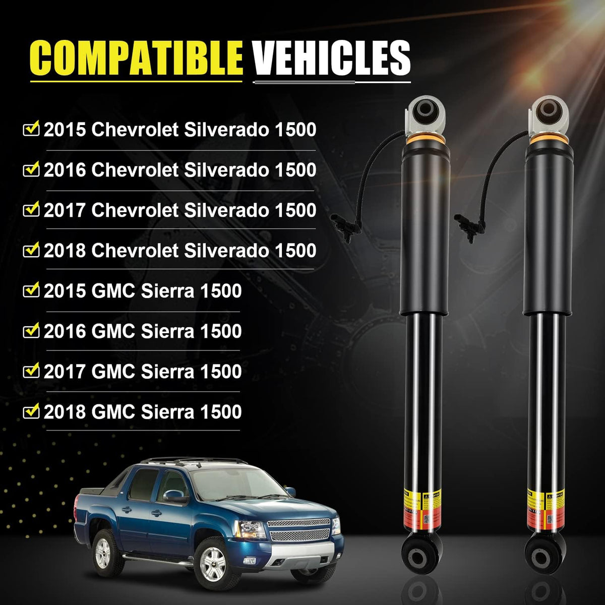 Rear Magnetic Shock Absorber D9971