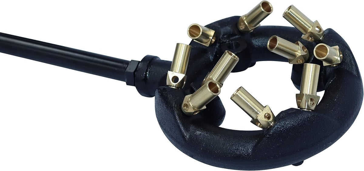 Cast Iron Burner Assembly with High Pressure Regulator and Hose, Pack of 2 T938153
