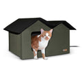 Extra-Wide Outdoor Kitty House M11247