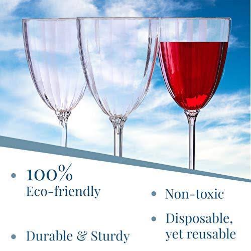 Plastic Disposable Stemware Z4016