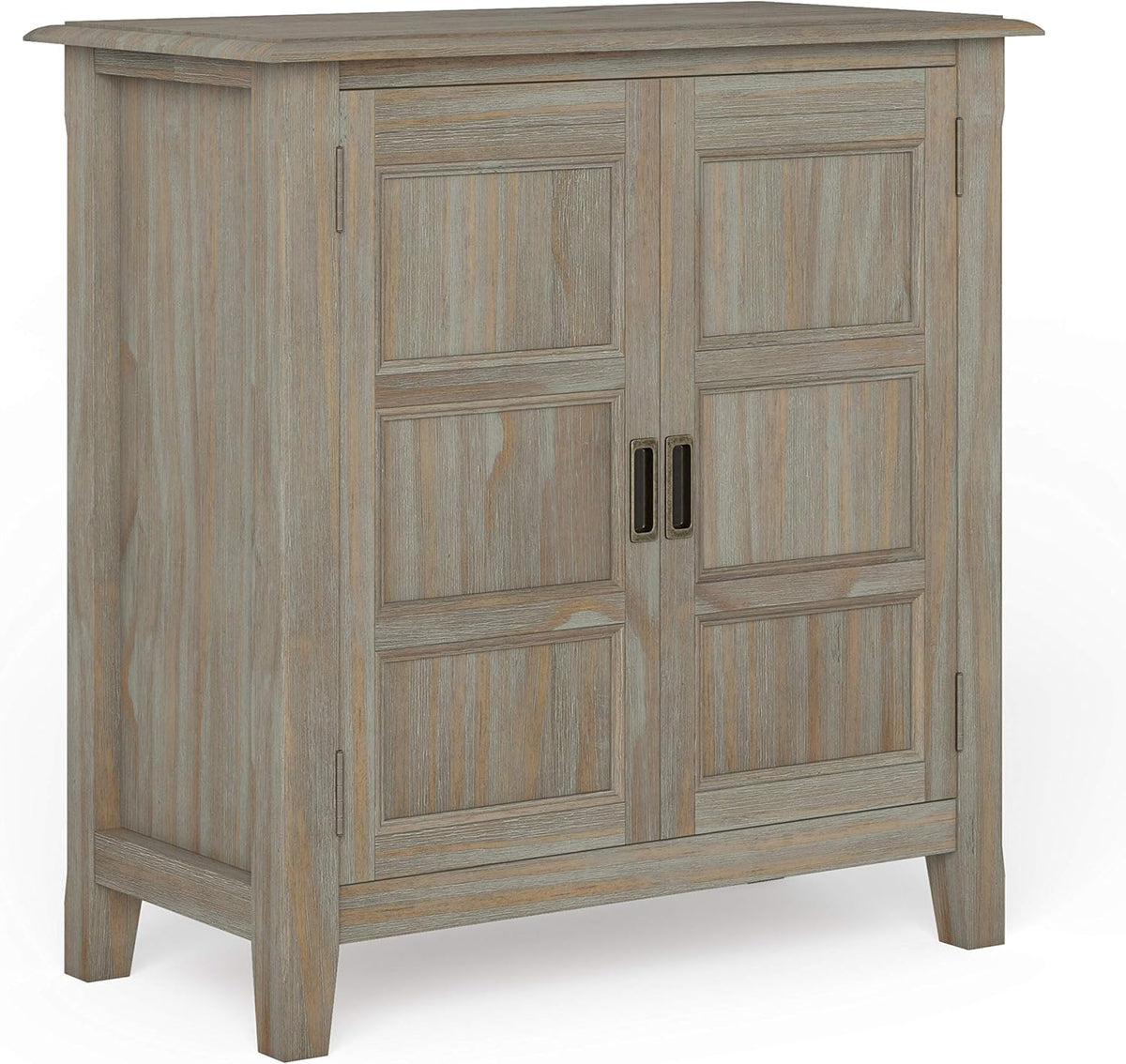 White 30 inch Wide 2 Door Low Storage Cabinet P140