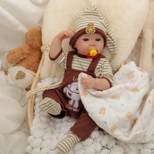 20" Realistic Lifelike Newborn Baby Doll Full Vinyl Body B89679