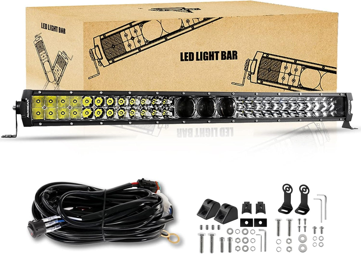 32 Inch LED Bar Light Flood Spot Combo Waterproof U18820