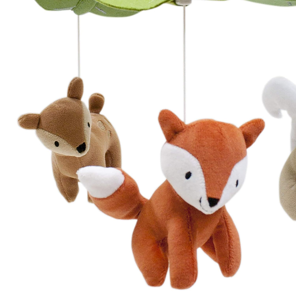 Multicolor Forest Animals Musical Baby Crib Mobile G309