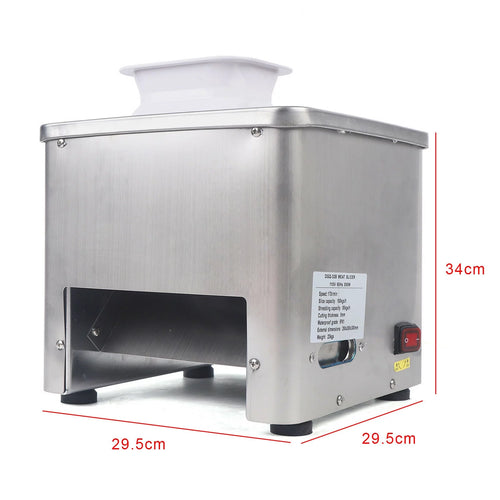 110V Stainless Electric Meat Slicer N458