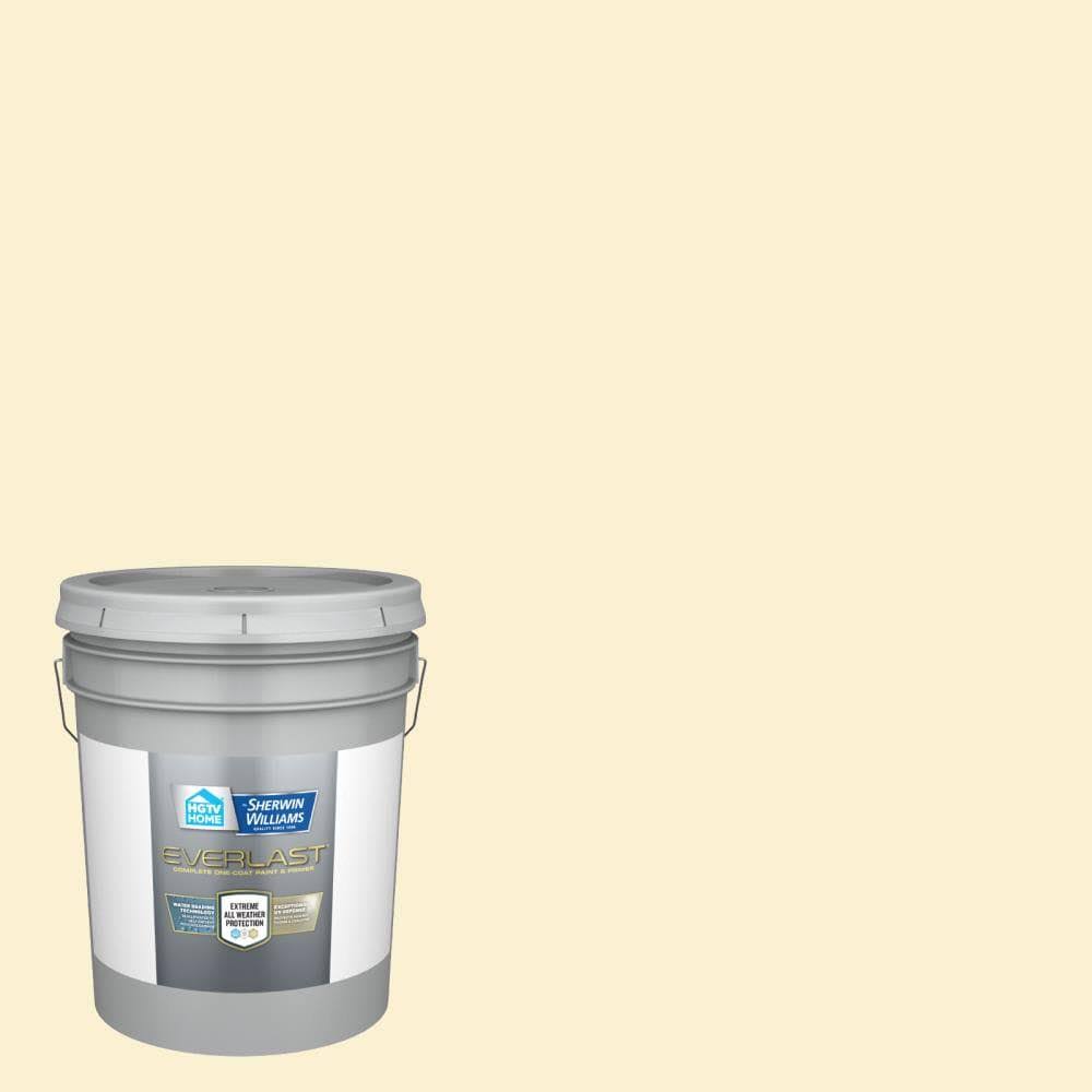 Satin Champagne Exterior Paint (5-Gallon) O1810
