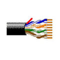 Bulk cable 1000 ft UTP CAT 6 Black H499318