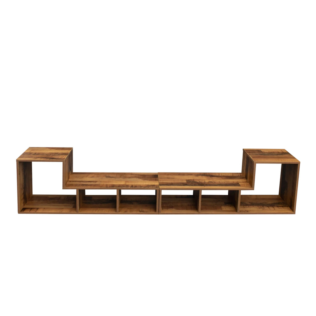 L-Shaped Oak Tv Stand P93675