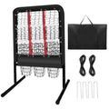9 Hole Pitching Net with Strike Zone and Handbag V1259