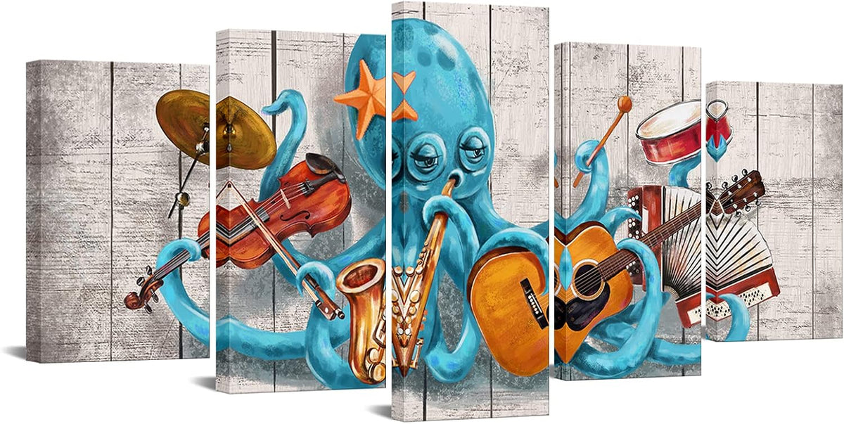 Octuptus Canvas Wall Art Print O86386