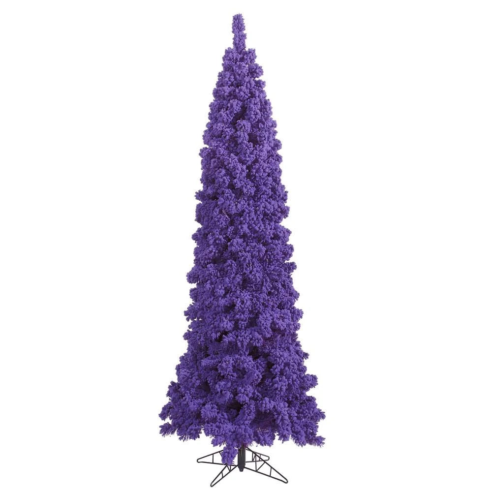 Flocked Purple Pencil M6741