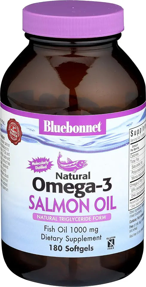 Omega-3 Salmon Oil 180 SoftGels 1000 mg E362