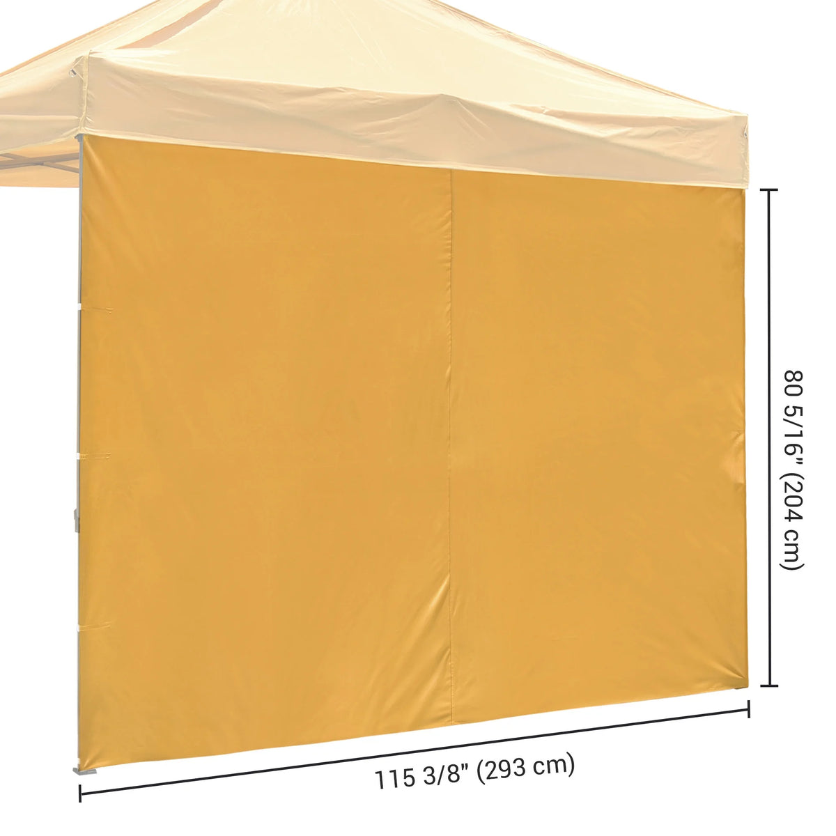 Tan EZ Canopy Gazebo Side Wall R4828