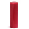 Red 3 x 9 in. Pillar Candles T227