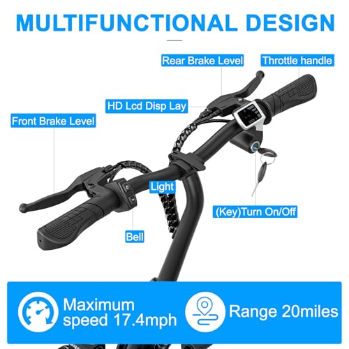 Electric Scooter with Adjustable Seat B9899