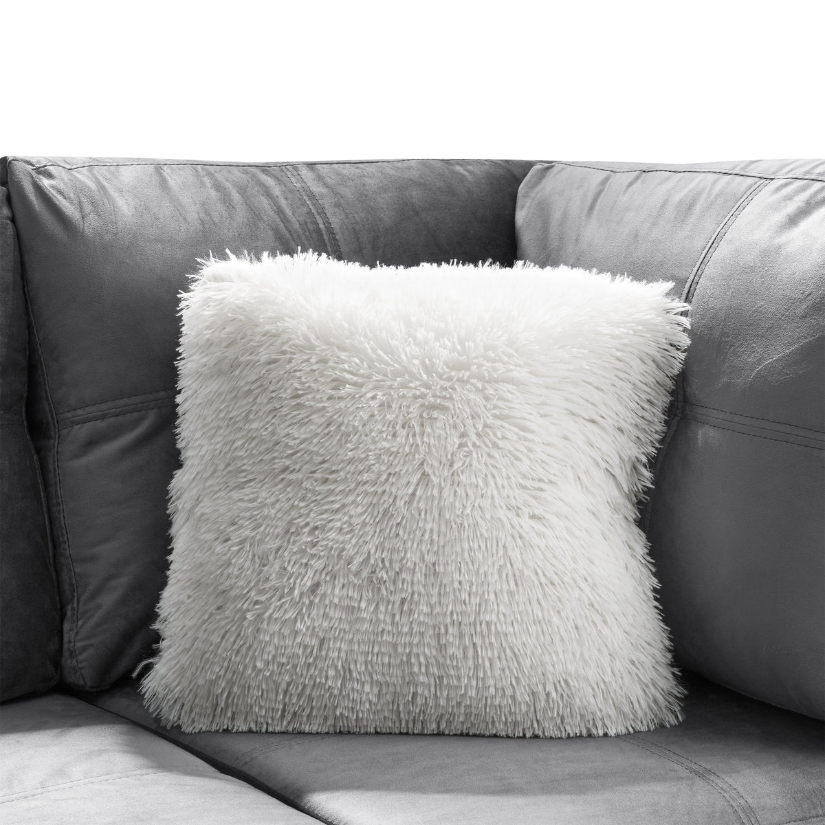 Velvet L Shape Sectional Sofa with Storage Ottoman O448
