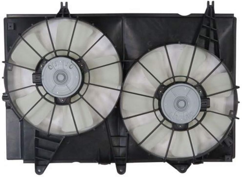 Radiator and A/C Condenser Fan Assembly for Cadillac CTS 2003-2007 3.2L N64737