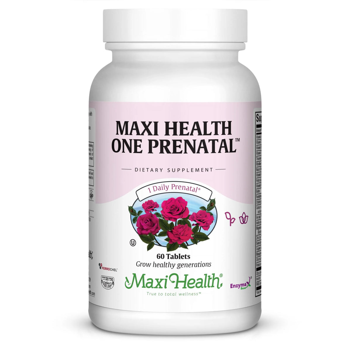 Prenatal Vitamins with Iron 60 Capsules C443