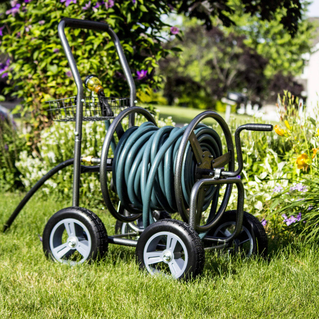 Metal Cart Hose Reel F830561