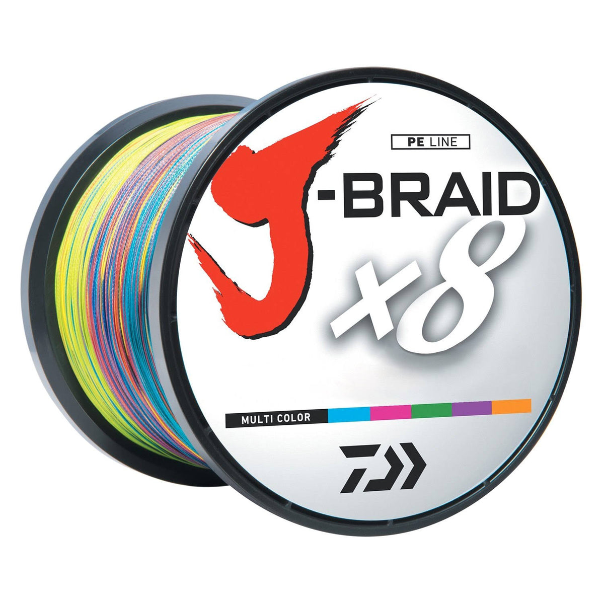 3000 Meter 65#Bulk Spool Multi-Color Braid K640