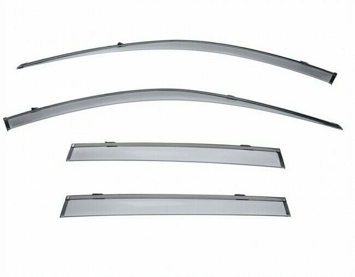 Smoke Tinted Side Window Visors Deflectors X6414