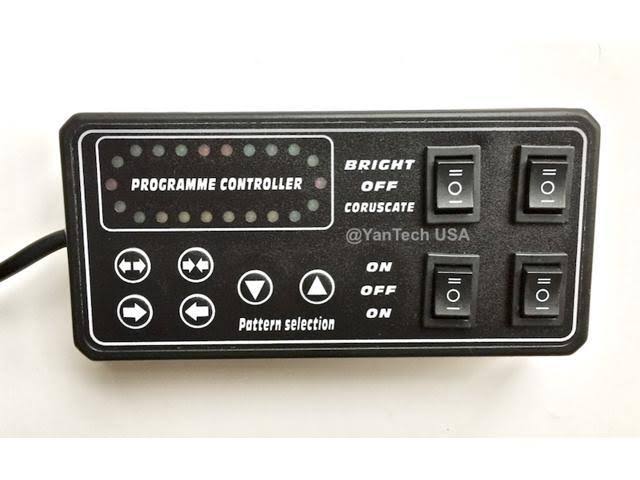 49 inch Amber LED Emergency Light Bar with Brake and Cargo Lights T318567
