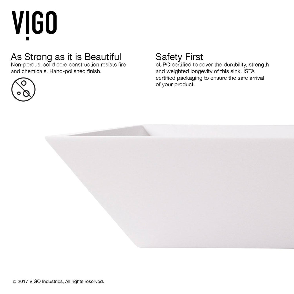 Matte Stone Vessel Bathroom Sink H292
