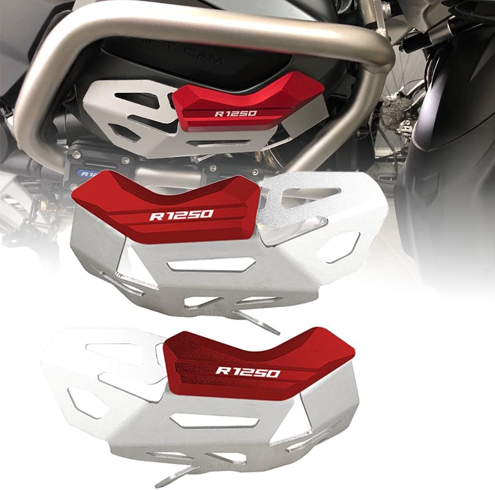 Black-red Engine Guard Protector Cover O57175