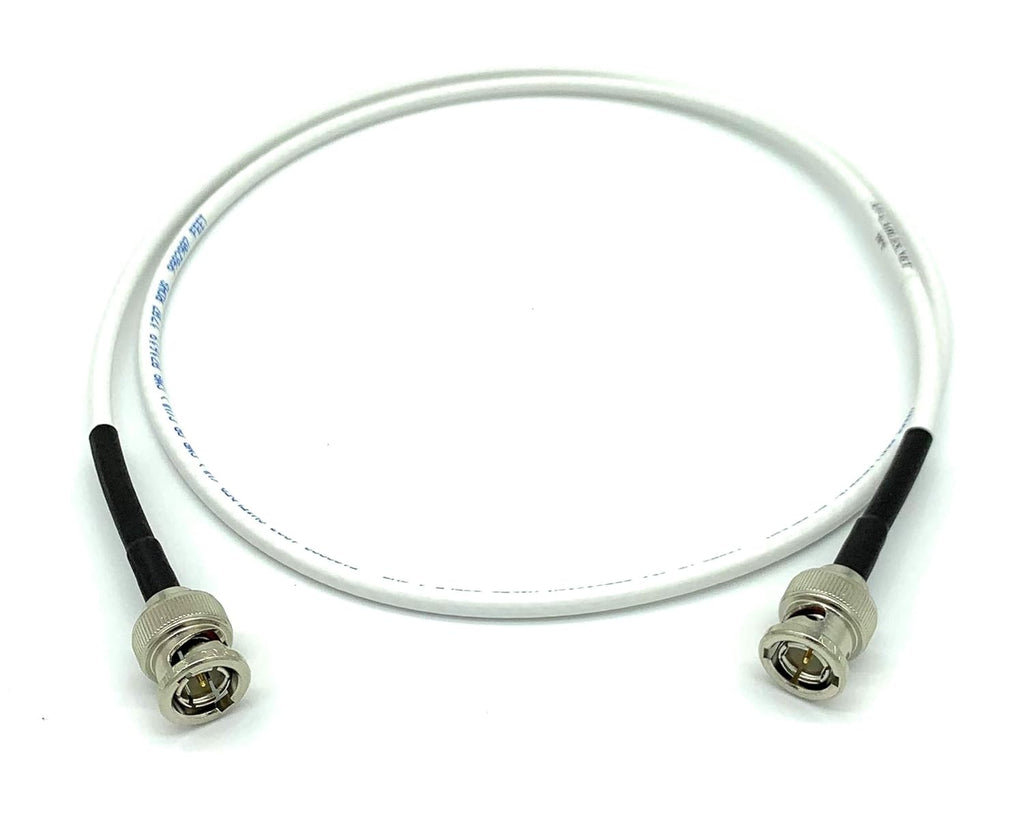 3G/6G HD SDI Mini RG59 BNC Cable 15ft Red S1439