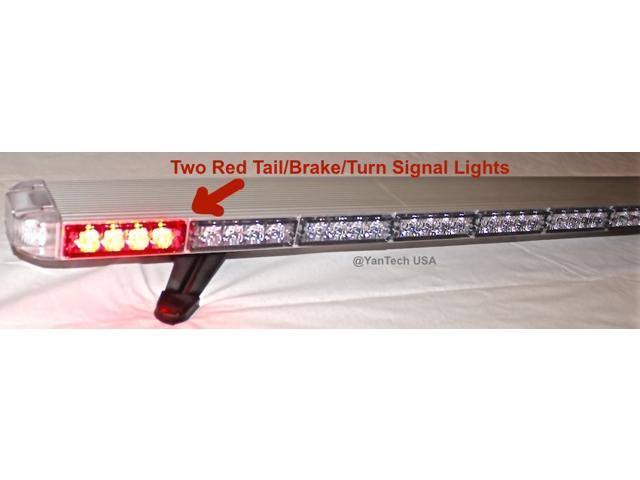 49 inch Amber LED Emergency Light Bar with Brake and Cargo Lights T318567