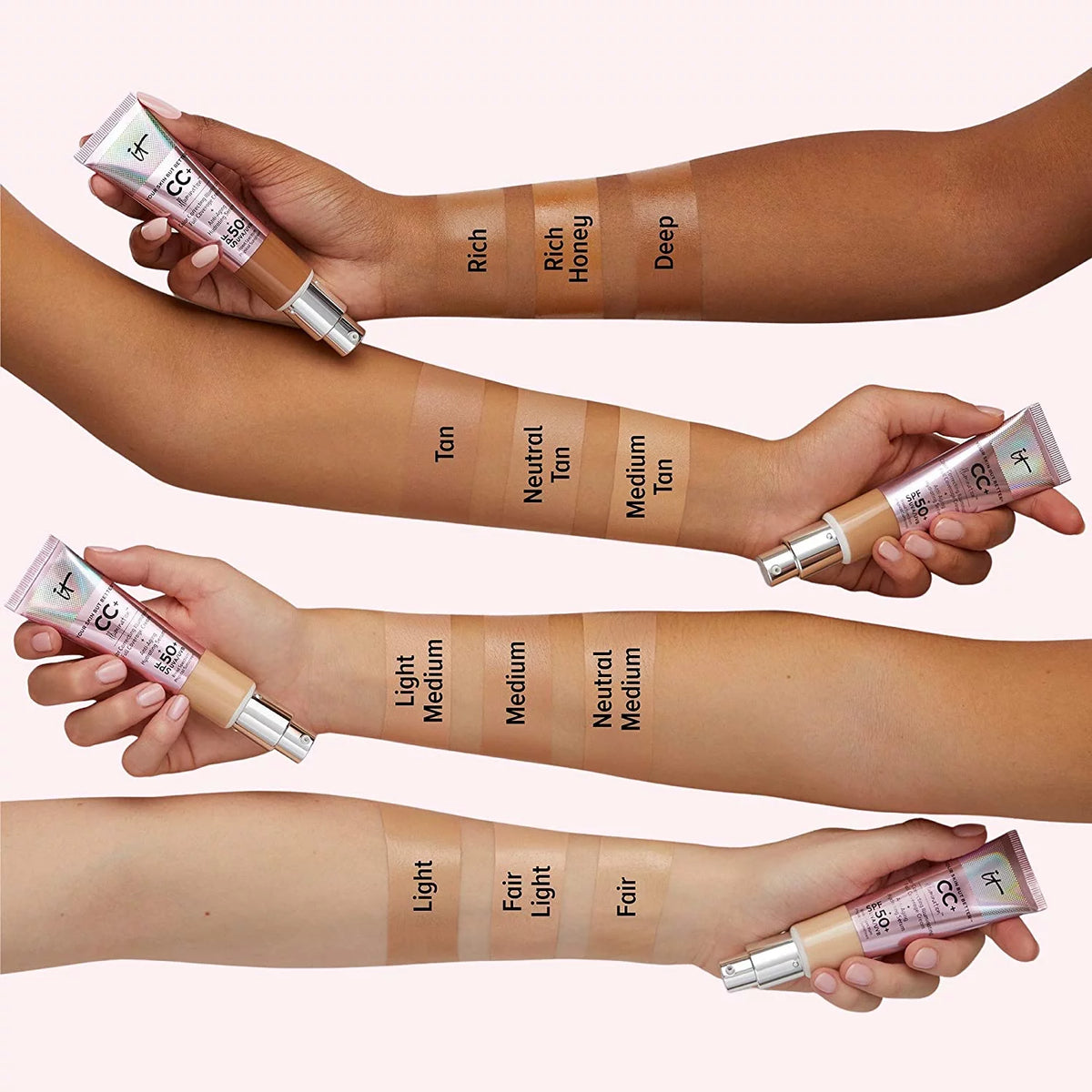 Medium CC+ Cream Illumination Color Correcting Full-Coverage Foundation SPF 50+ 1.08 fl oz O87337
