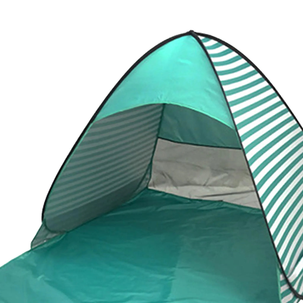 Green Stripes Automatic Beach Tent K8725
