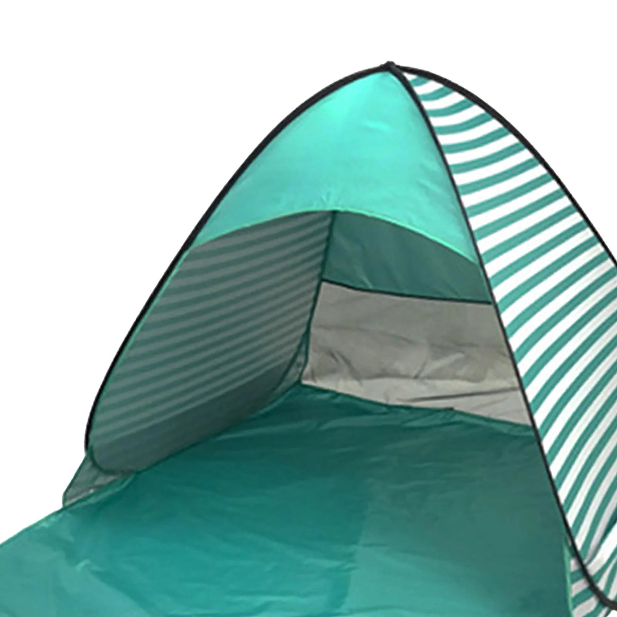 Green Stripes Automatic Beach Tent K8725