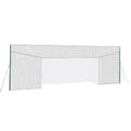 Soccer Practice Net Rebounder Backstop with Goal W4567