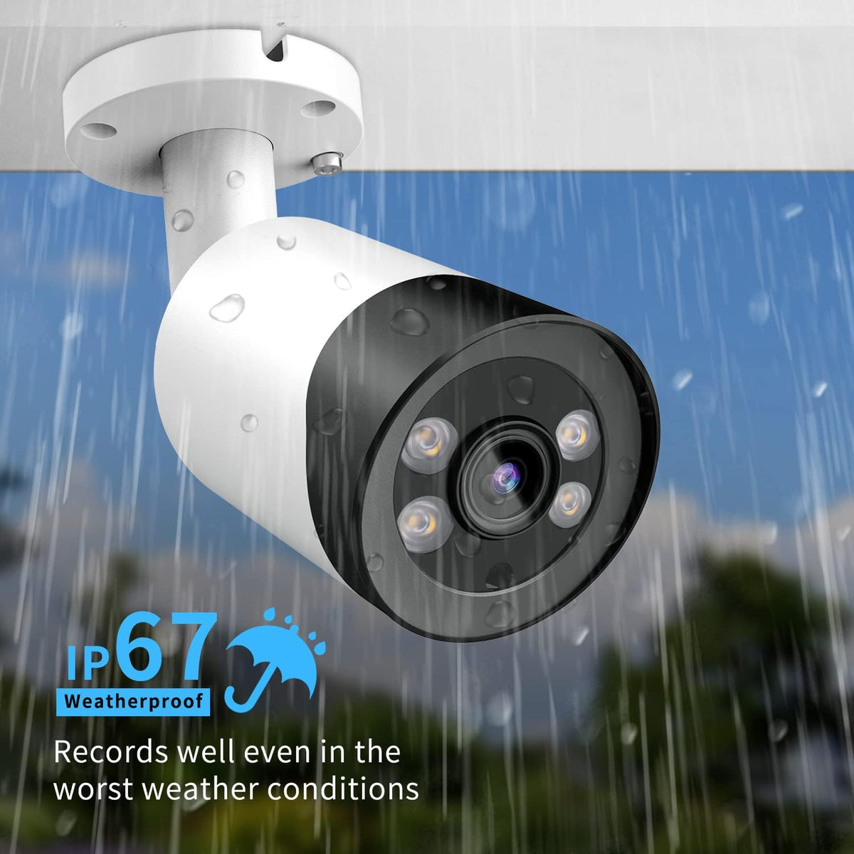 8MP UltraHD 4K PoE IP Camera Bullet W237042