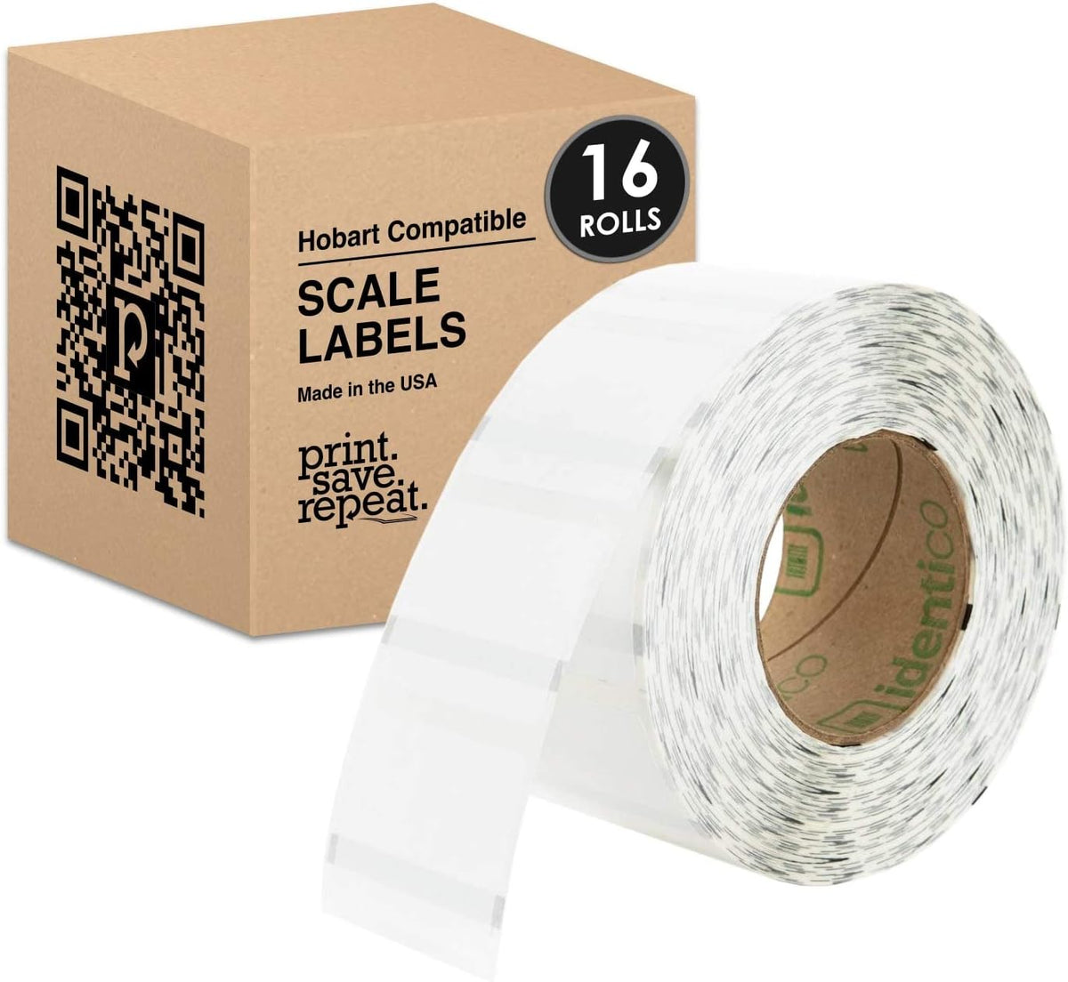 16 Rolls 750 Labels/Roll Scale Labels J9175