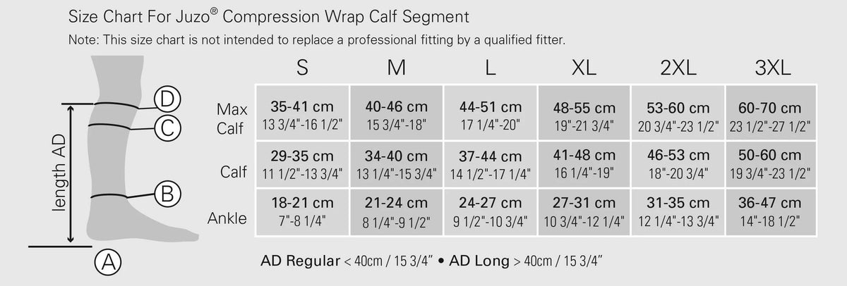 Calf Compression Wrap X-Large / Long T78148