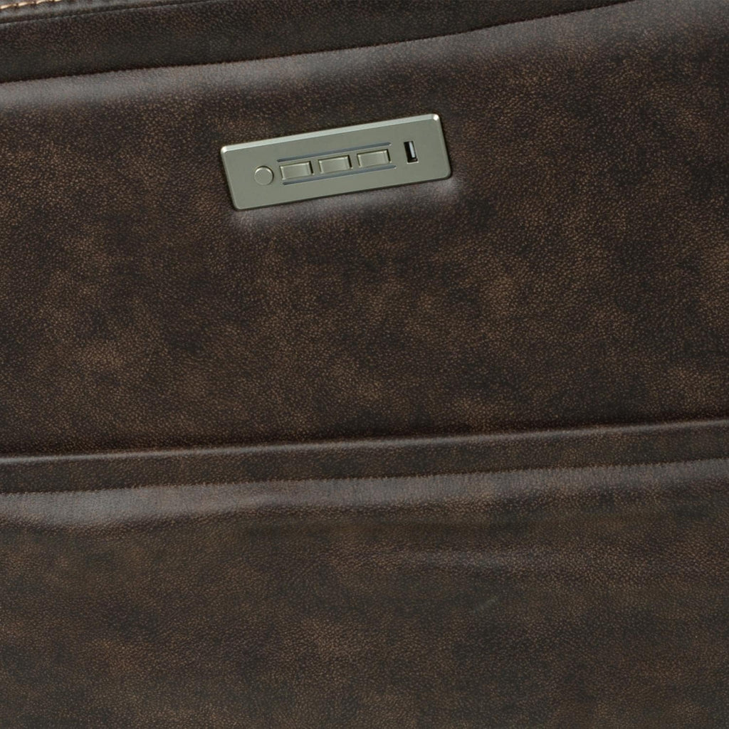 Saddle Brown Leatherette Power Recliner Chair G625