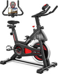 Exercise Bike 270 Lbs Weight Capacity Red Y33356