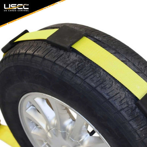 2" x 10' Wheel Strap with 2 Swivel J Hooks R53381