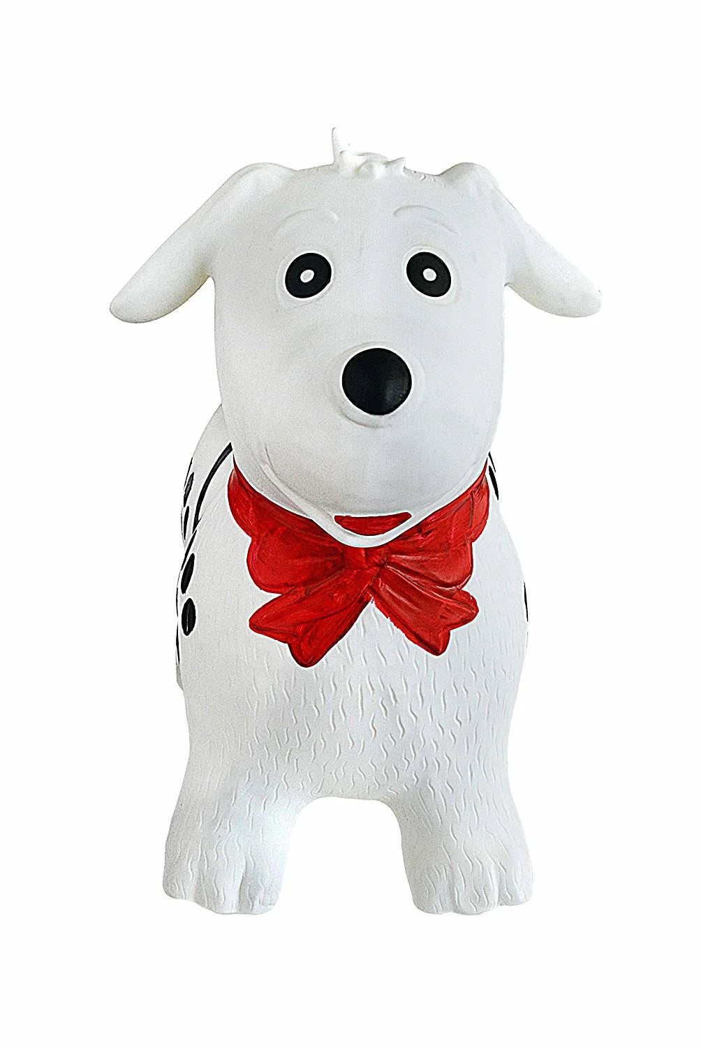 Black & White Dog Inflatable Hopper Toy with Pump B5463