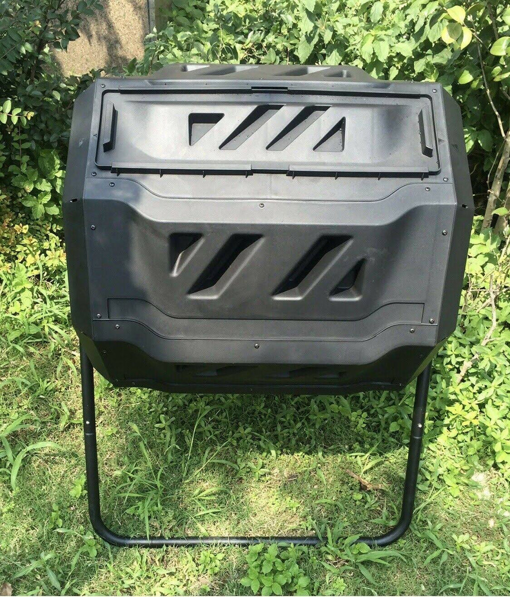 42 Gallon 2-Chamber Tumbling Composter C6672