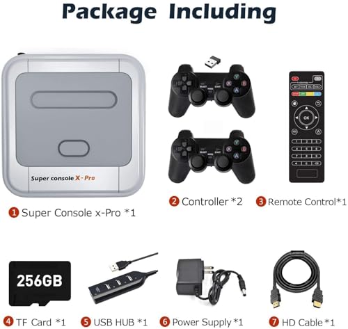 Retro Game Console with 65000+ Games and 70+ Emulators A83753
