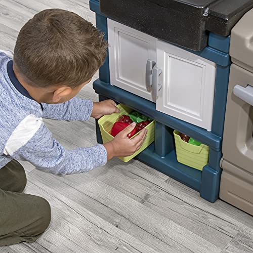 33 Piece Kids Play Kitchen Set with Lights and Sounds O573836