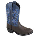 Brown Navy Western Boots P843