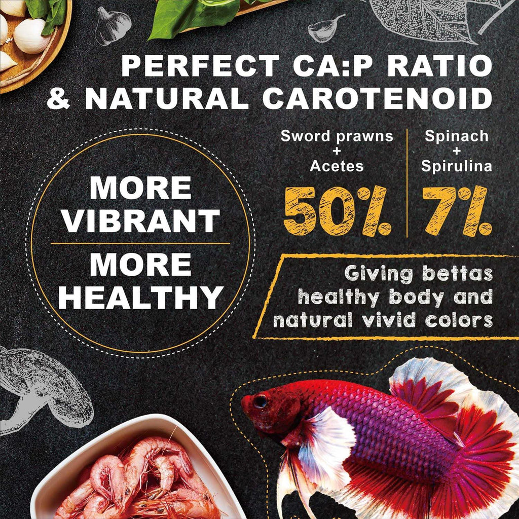 Betta Fish Food Shrimp Patties C749
