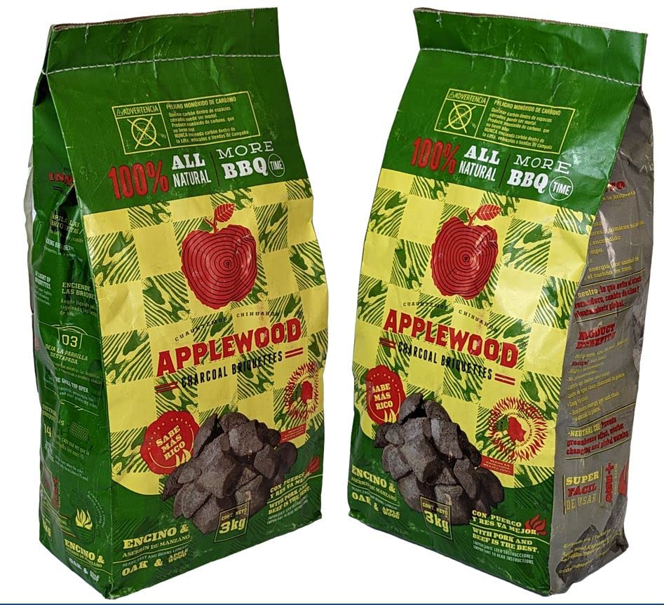 6.5 Lb Oak & Applewood Charcoal Briquettes Y668753