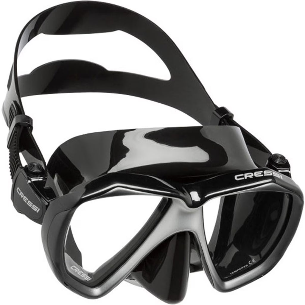 Black Silver Diving Mask Q355