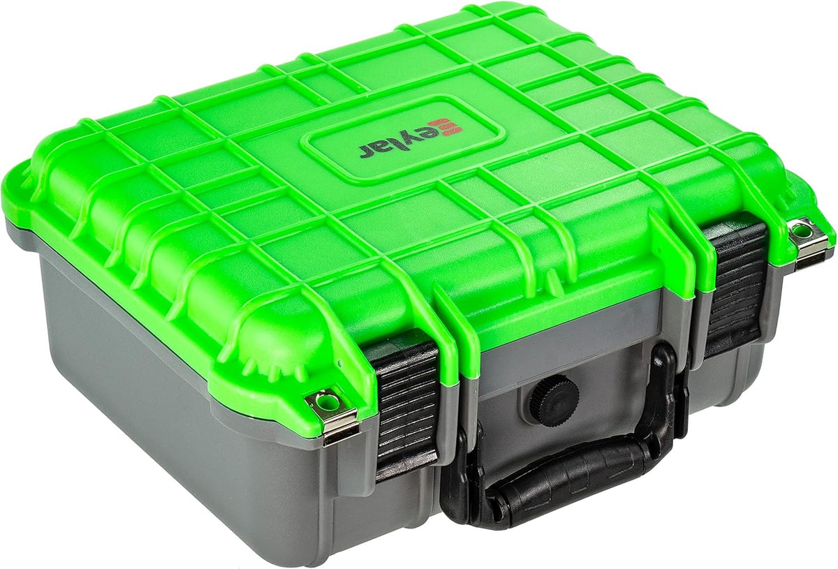 13.37 Inch Waterproof Shockproof Camera Case Dry Box with Foam Pack of 2 C1975
