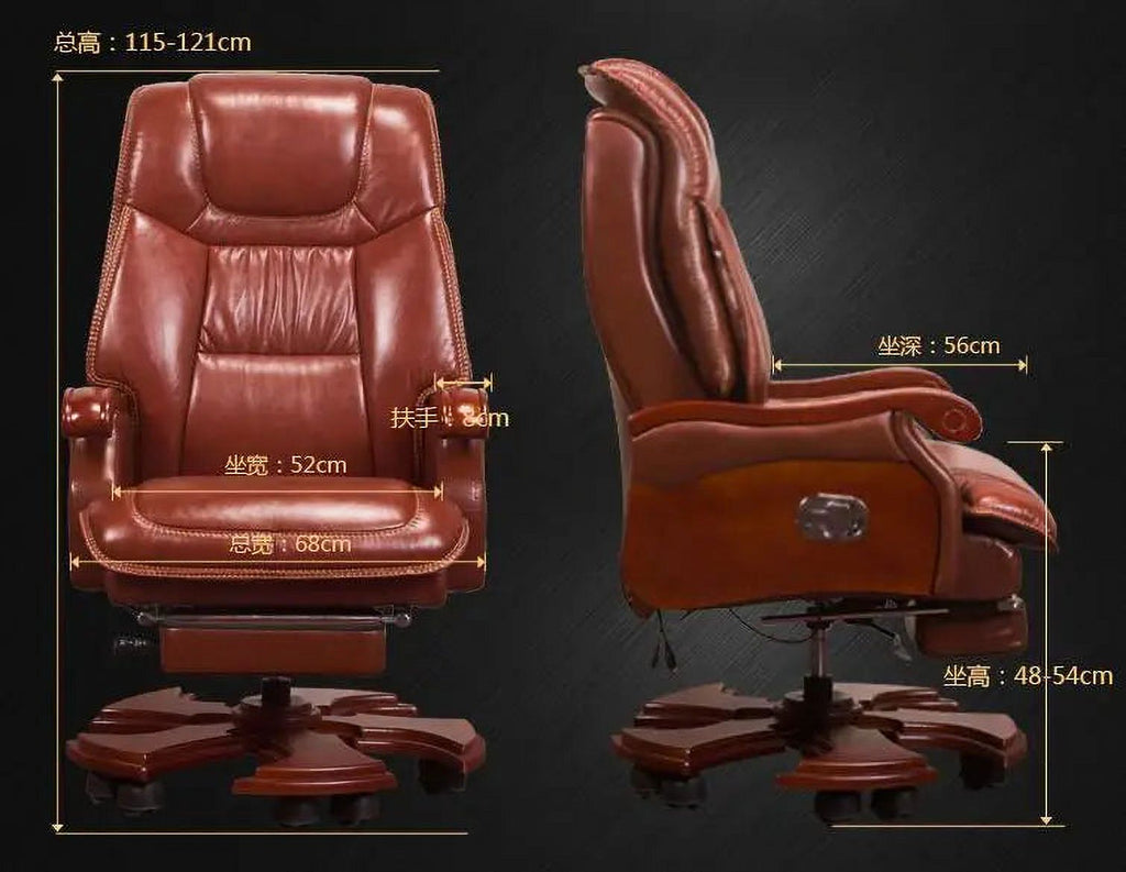 Leather Reclining Chair U372